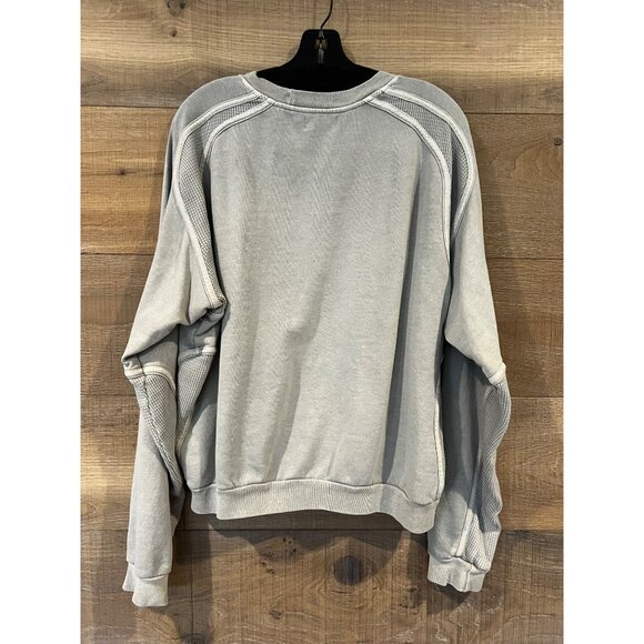 JOHN ELLIOTT men's GREY SWEATSHIRT SIZE 3/ L - Picture 6 of 10